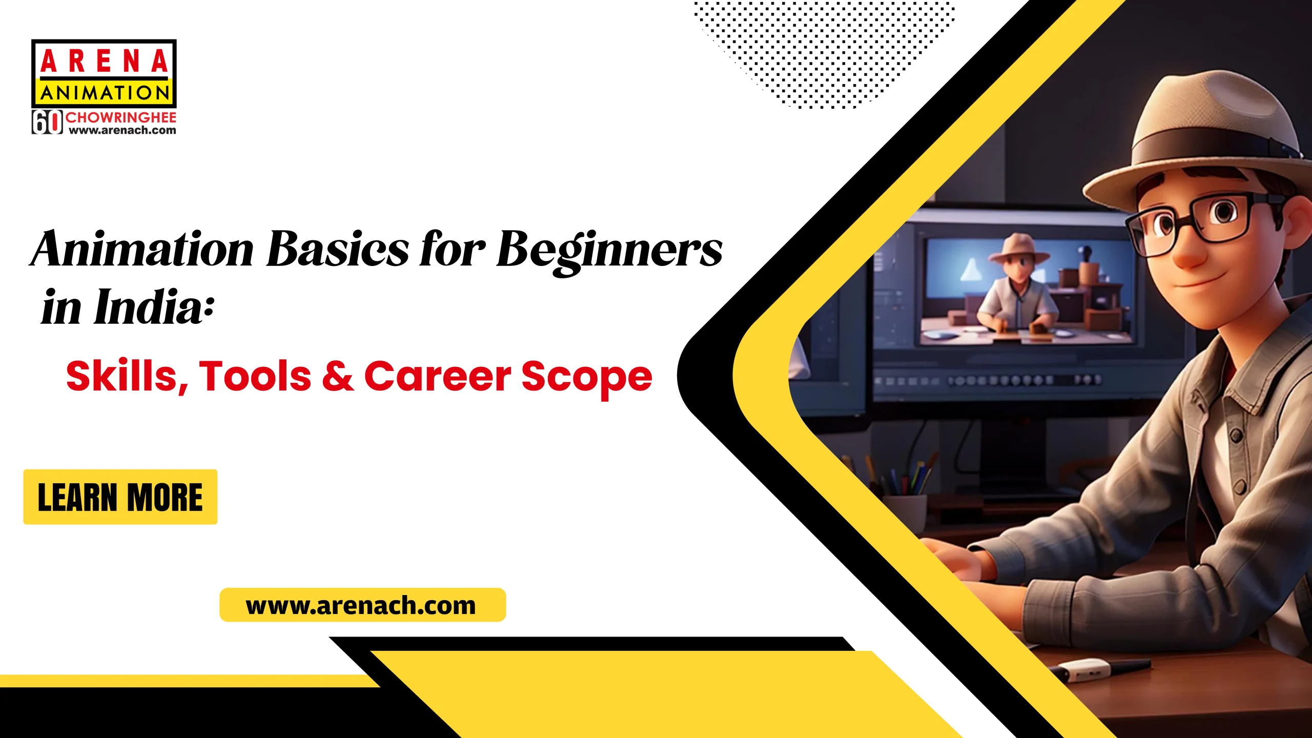 Animation Basics for Beginners in India Skills, Tools & Career Scope