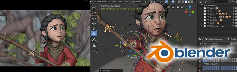 The Magic of Blender for Students