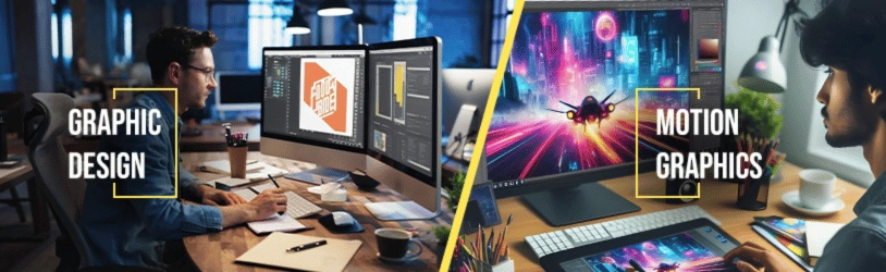 Motion Graphic Designer vs Graphic Designer: Understanding the Difference