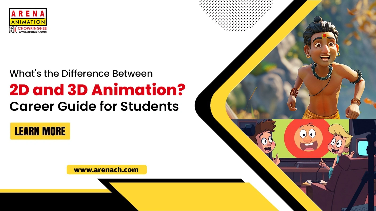 What's the Difference Between 2D and 3D Animation? Career Guide for Students