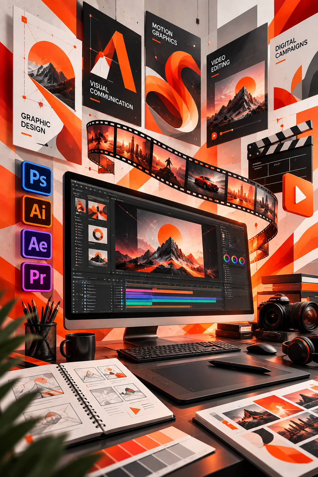 Next-Gen Visual Design & Motion Graphics