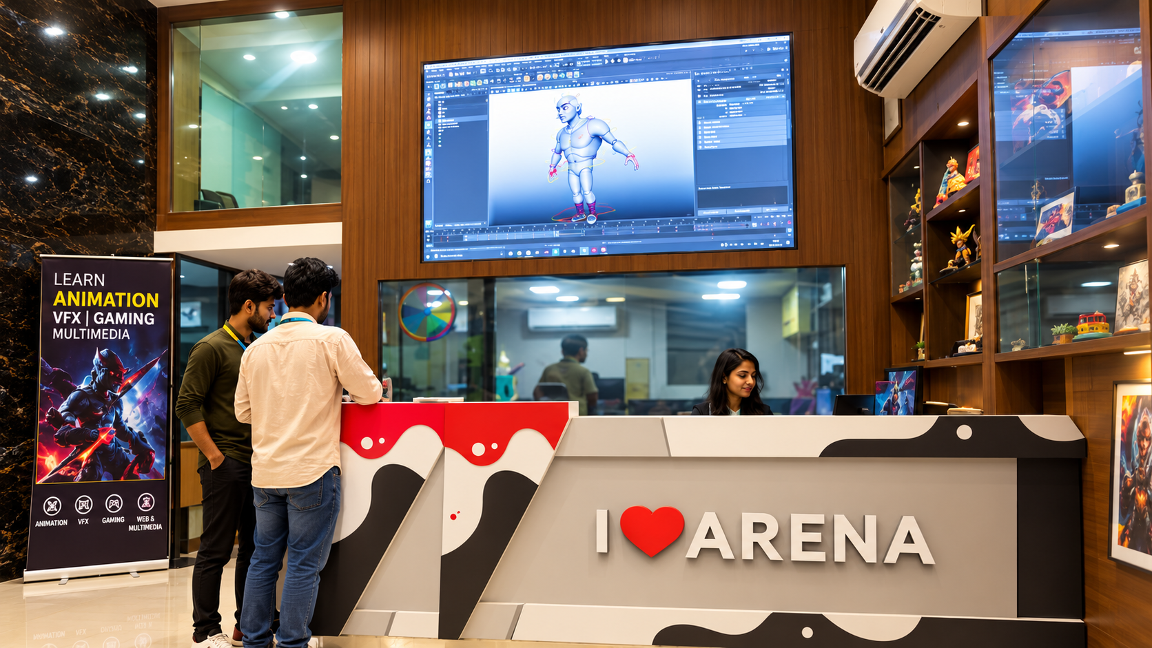 Arena Animation Chowringhee - Infrastructure & Labs
