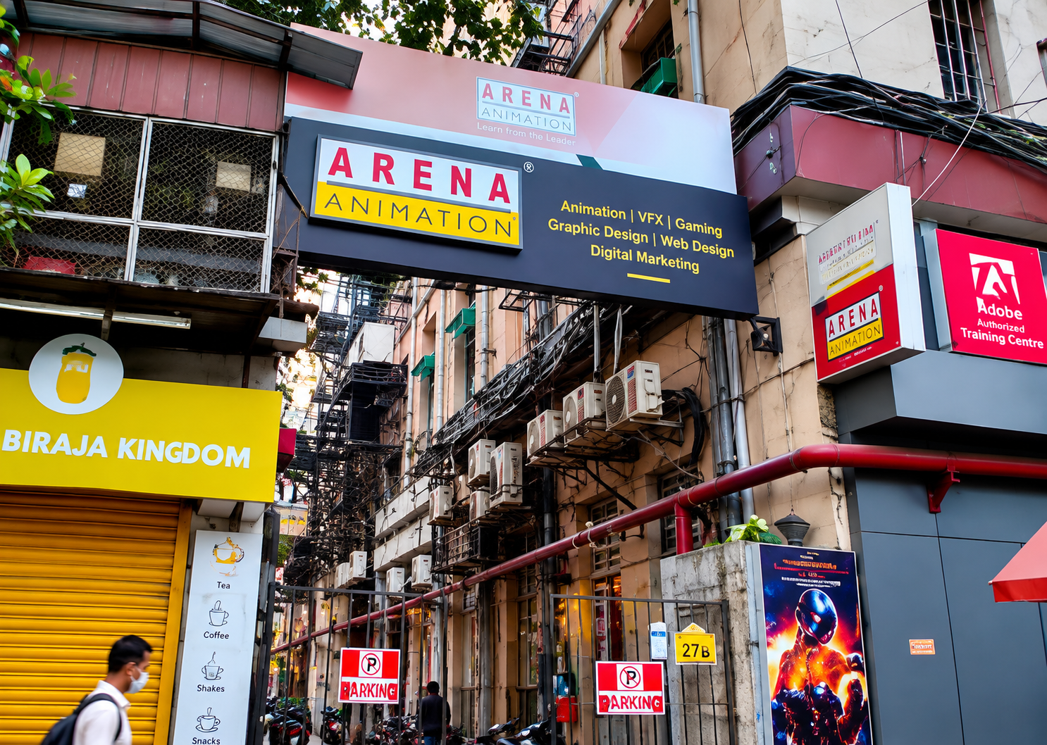Arena Animation Chowringhee Entrance