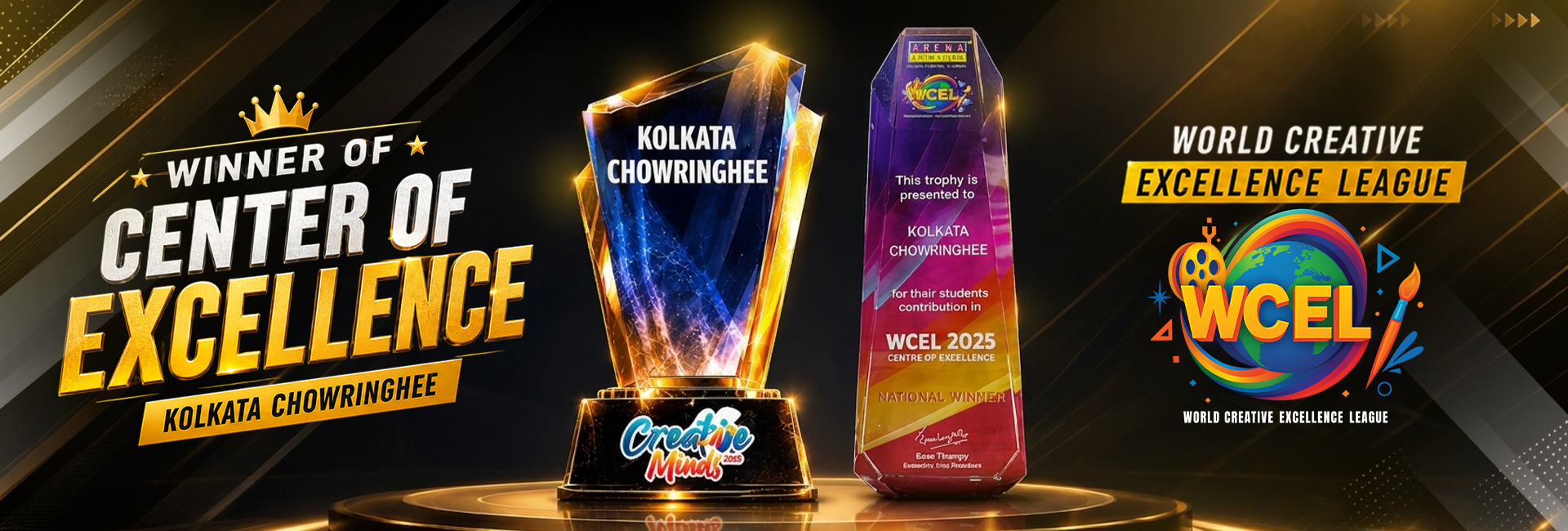 Arena Animation Chowringhee Banner